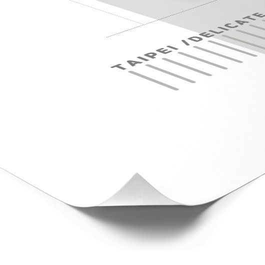 travelog_2 glanzend poster (Hoek)