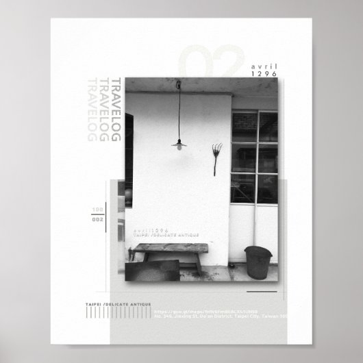 travelog_2 matte poster (Voorkant)