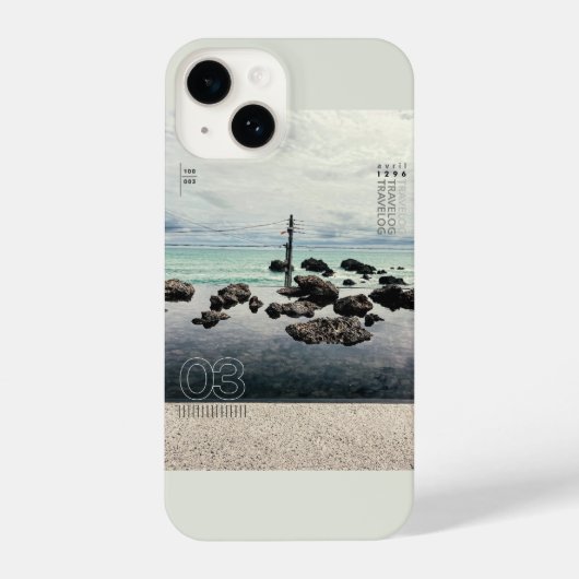 travelog_3 iPhone case iPhone Hoesje (Achterkant)