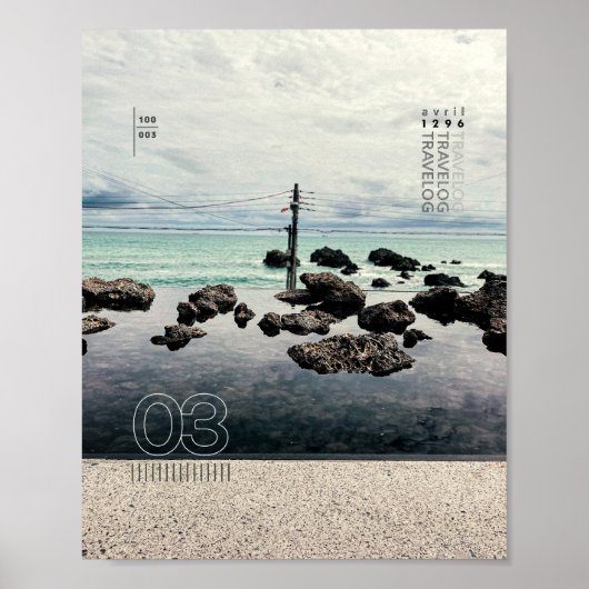 travelog_3 matte poster (Voorkant)