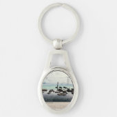 Travelog_3 Metaal Sleutelhanger (Voorkant)