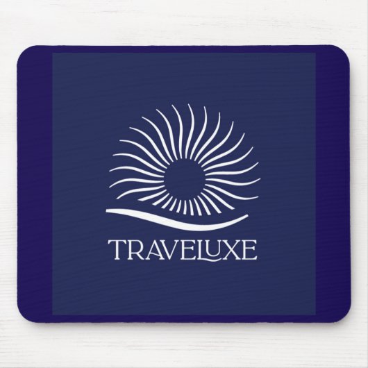 Traveluxe Logo Mousepad Muismat (Voorkant)