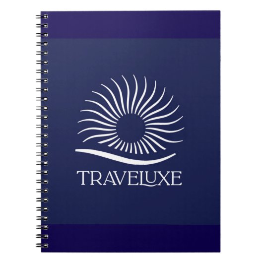 Traveluxe Logo Notitieboek (Voorkant)