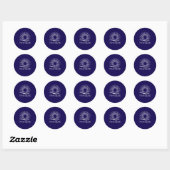 Traveluxe Logo Ronde Sticker (Vel)