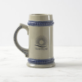 Traveluxe Logo Stein Bierpul