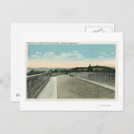 Traver Hollow Bridge Uitzicht Briefkaart (Voorkant / Achterkant)
