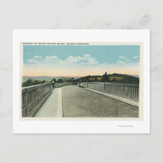 Traver Hollow Bridge Uitzicht Briefkaart (Voorkant)