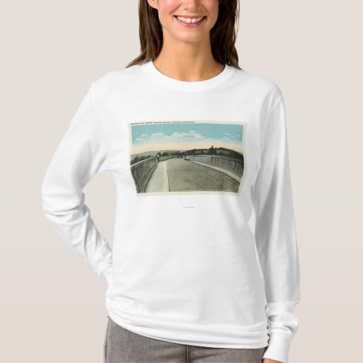 Traver Hollow Bridge Uitzicht T-shirt (Voorkant)