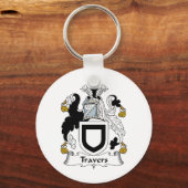 Travers familiewapen sleutelhanger (Voorkant)