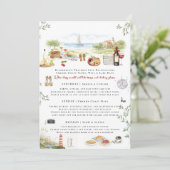 Traverse City Bachelorette Weekend Itinerary  Kaart (Staand voorkant)