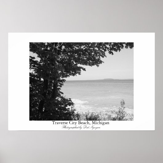 Traverse City Beach, Michigan Poster (Voorkant)