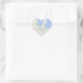 Traverse City Heart Kaart Stickers (Tas)