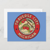 Traverse City, Michigan - Briefkaart (Voorkant / Achterkant)