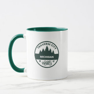Traverse City Michigan Coffee Mok