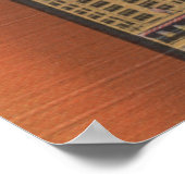 Traverse City, Michigan - Grote Letter-scènes Poster (Hoek)