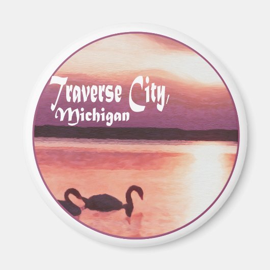 Traverse City, Michigan Magneet (Voorkant)