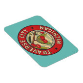 Traverse City, Michigan Magnet Magneet (Rechterzijde)