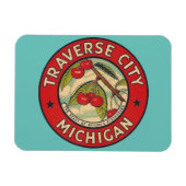 Traverse City, Michigan Magnet Magneet (Horizontaal)