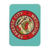 Traverse City, Michigan Magnet Magneet (Verticaal)