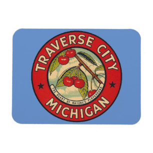 Traverse City, Michigan Magnet Magneet