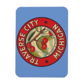 Traverse City, Michigan Magnet Magneet (Verticaal)
