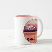 Traverse City, Michigan Tweekleurige Koffiemok (Voorkant rechts)