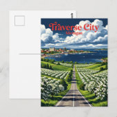 Traverse City VS Briefkaart (Voorkant / Achterkant)
