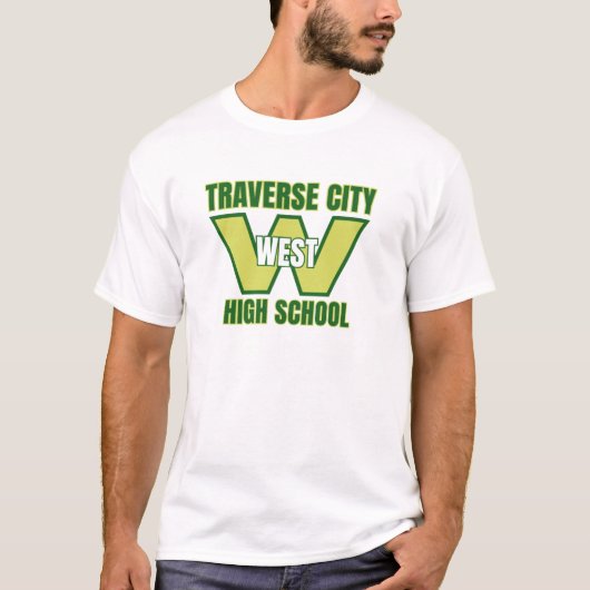 Traverse City West High School T-shirt (Voorkant)