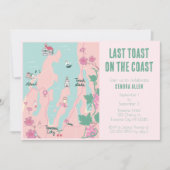 Traverse City Wijn Thema Bachelorette Party Kaart (Voorkant)