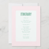 Traverse City Wijn Thema Bachelorette Party Kaart (Achterkant)