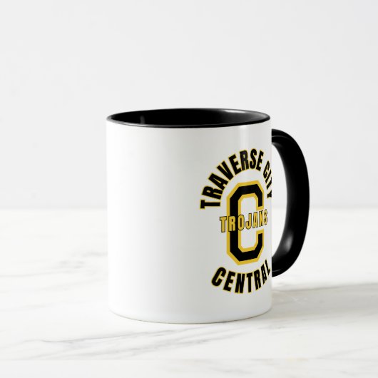 Traverse CityCentral High School Coffee Mug Mok (Voorkant rechts)
