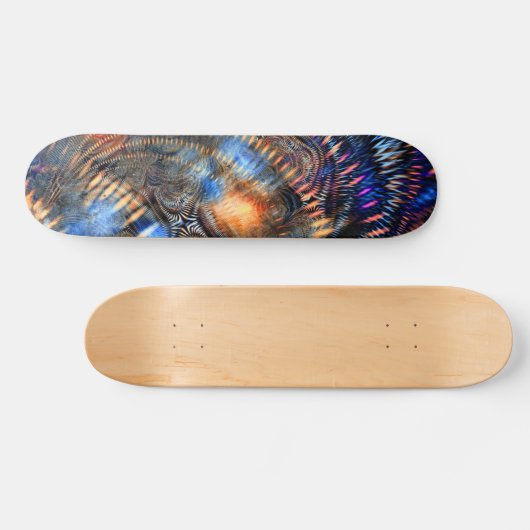 "Traversing i-Space" skateboarddek Persoonlijk Skateboard (Horizontaal)
