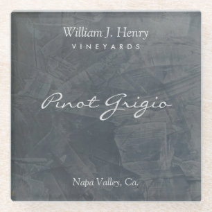 travertijn glazen onderzetter