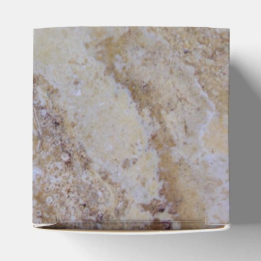 travertijn kalksteen bedankdoosjes (Bovenkant)