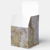 travertijn kalksteen bedankdoosjes (Geopend)