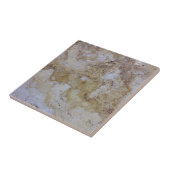 travertijn tegeltje (Zijkant)