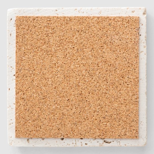 Travertine Stenen Onderzetter (Achterkant)