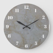 Travertine Stone Kijk Grote Klok (Voorkant)