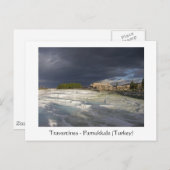 Travertines - Pamukkale (Turkije) Briefkaart (Voorkant / Achterkant)
