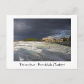 Travertines - Pamukkale (Turkije) Briefkaart (Voorkant)