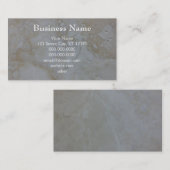 Travertinkalksteen Visitekaartje (Voorkant / Achterkant)