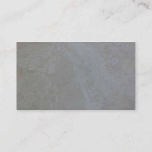 Travertinkalksteen Visitekaartje (Achterkant)