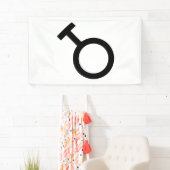 Travesti-gendersymbool Spandoek (Insitu)