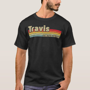 Travis Cadeautje Naam Persoonlijke Verjaardag Grap T-shirt