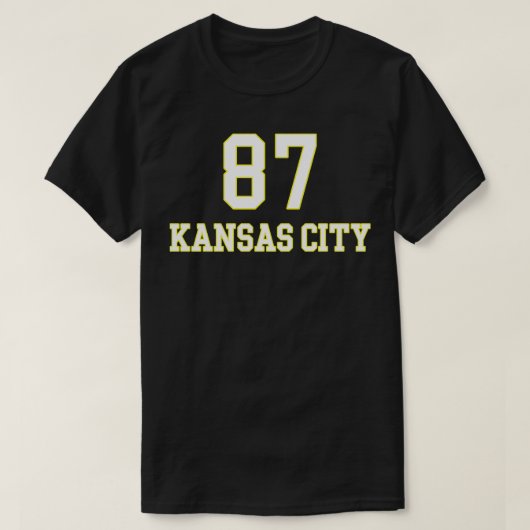 Travis Kelce Jersey 1 T-shirt (Design voorkant)