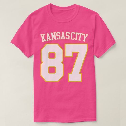 Travis Kelce Jersey T-shirt (Design voorkant)