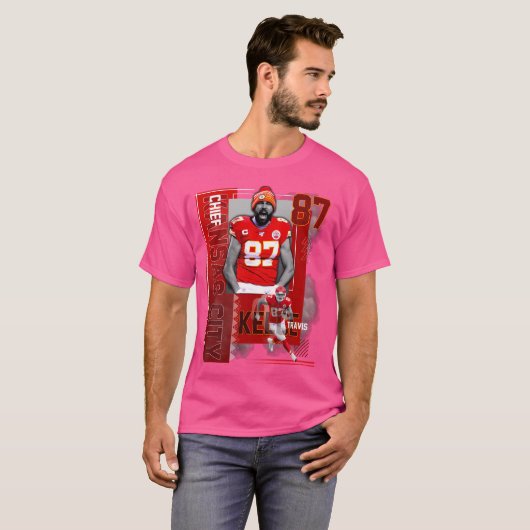 Travis Kelce T-shirt (Voorkant volledig)