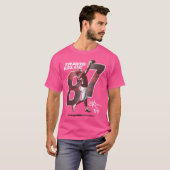 Travis Kelce - vangst met één hand T-shirt (Voorkant volledig)