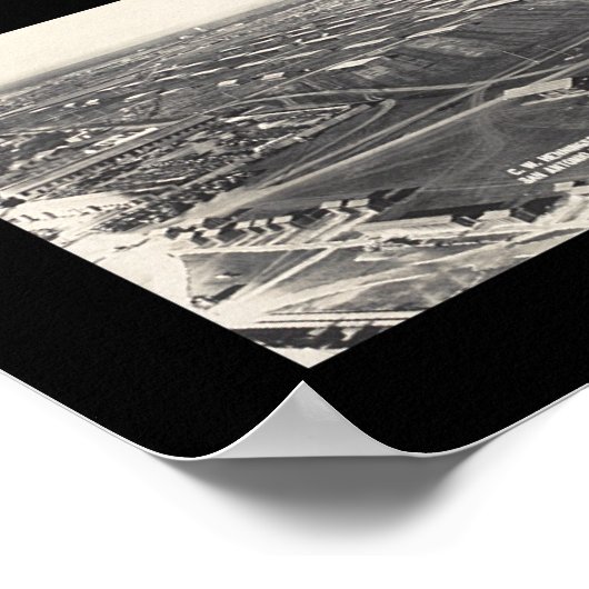 Travis Sam Houston Foto 1917 Poster (Hoek)