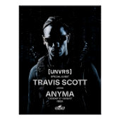 Travis Scott - Anyma - [UNVRS] Poster (Voorkant)